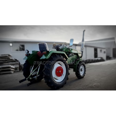 Міні-трактор БУЛАТ Т-245 XL оновлений, із додатковим генератором, грузами перед-зад та шинами 9.5-20/6.5-14, нова КПП ШИФЕНГ. НЕ МОТОТРАКТОР